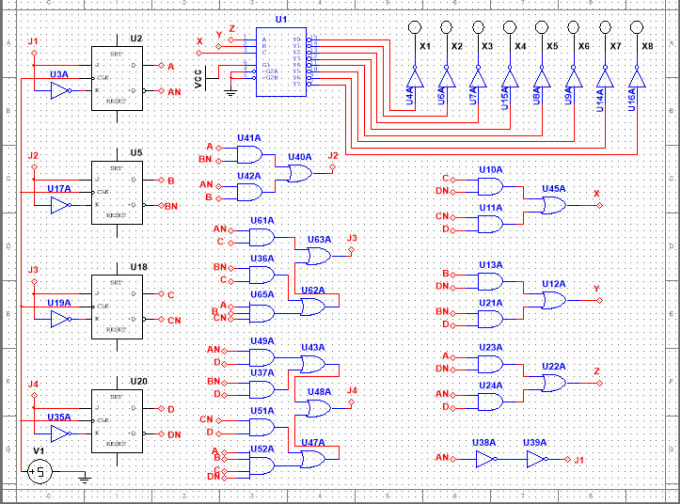 Gig Preview - Do circuit designs using logisim multisim proteus or pspice