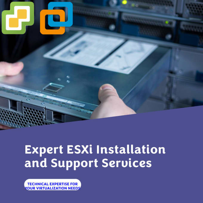 Gig Preview - Be a master for your vmware esxi installation and needs