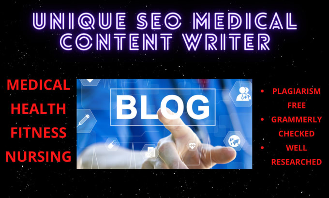 Gig Preview - Write fantastic health and fitness SEO articles and beauty blogs