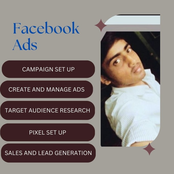 Gig Preview - Be your facebook ads manager and run fb ads campaign