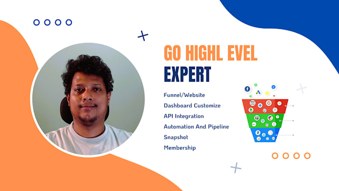 Gig Preview - Be your gohighlevel expert for full CRM solutions