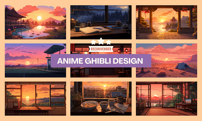 Gig Preview - Create beautiful anime art illustration