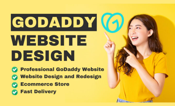 Gig Preview - Design and redesign godaddy website with godaddy website builder