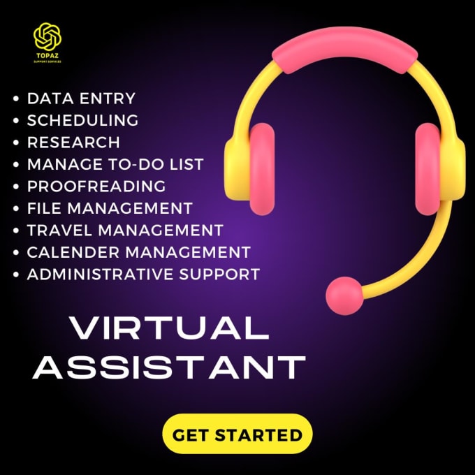 Gig Preview - Be your reliable virtual assistant