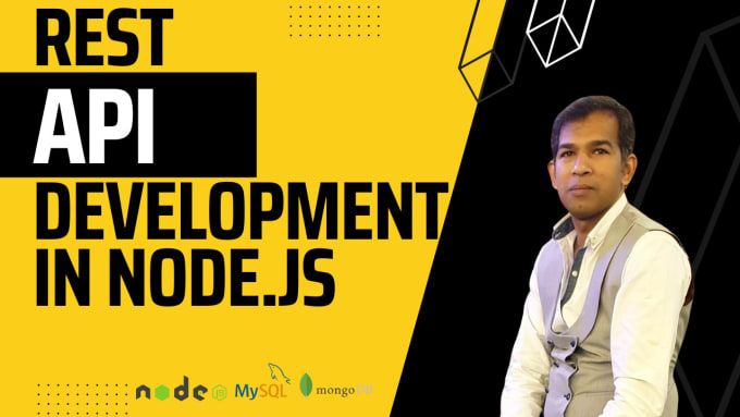 Gig Preview - Be your node js developer developing api and backend