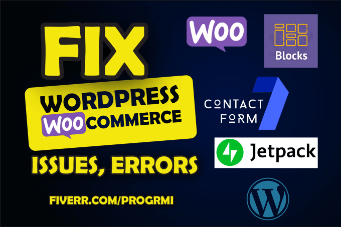 Gig Preview - Fix wordpress woocommerce issues, errors, bugs, css, issues and customization