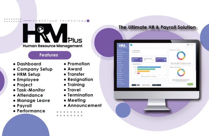 Gig Preview - Deliver a customizable human resource and project management assignment software