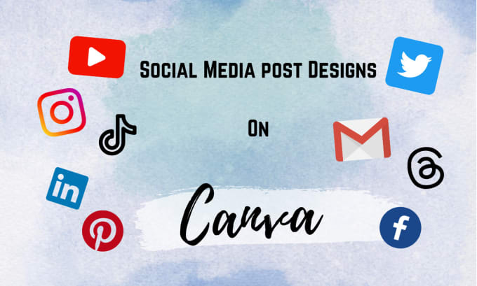 Gig Preview - Create canva social media designs