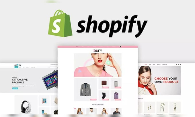 Gig Preview - Design and build a professional shopify store