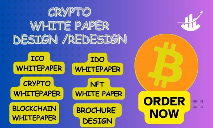 Gig Preview - Do crypto white paper, ico white paper,ido whitepaper,nft whitepaper,blockchain