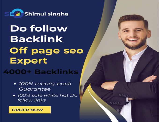 Gig Preview - Do white hat seo through high da dofollow backlinks for google ranking