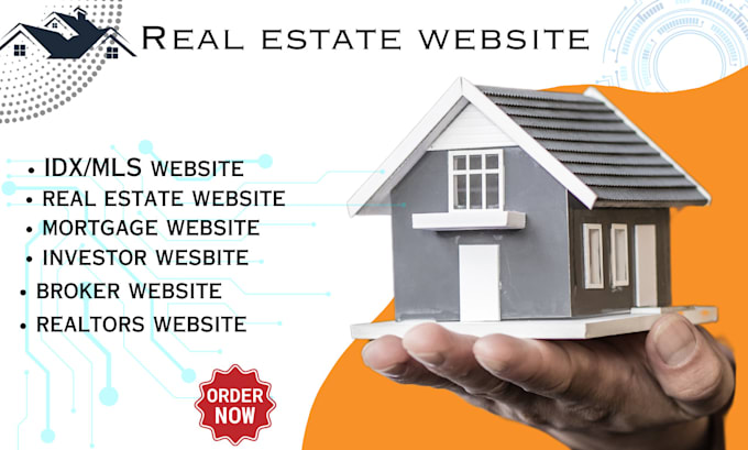 Gig Preview - Design a responsive real estate investor website,idx mls integration wordpress