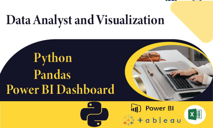 Gig Preview - Perform data analyst and visualization using python,pandas,power bi dashboard