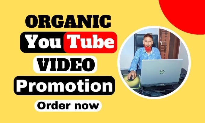 Gig Preview - Do organic youtube video promotion and marketing