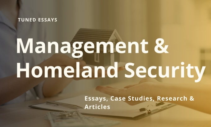 Gig Preview - Write management, homeland security, cyber security, articles, research, reports