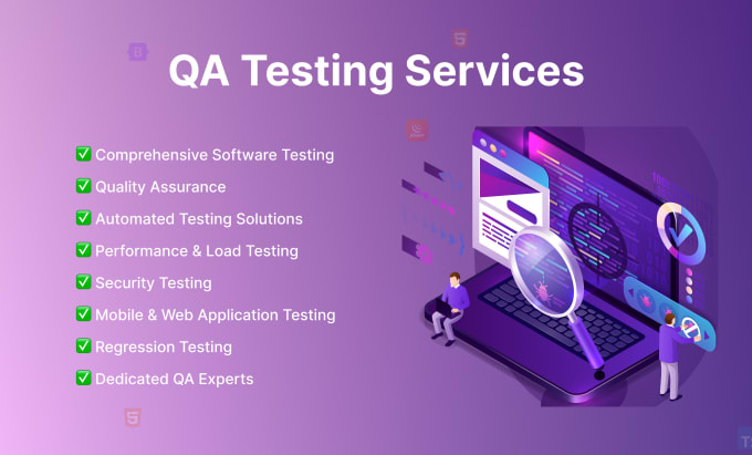 Gig Preview - Do professional QA testing for android ios apps and website testing services