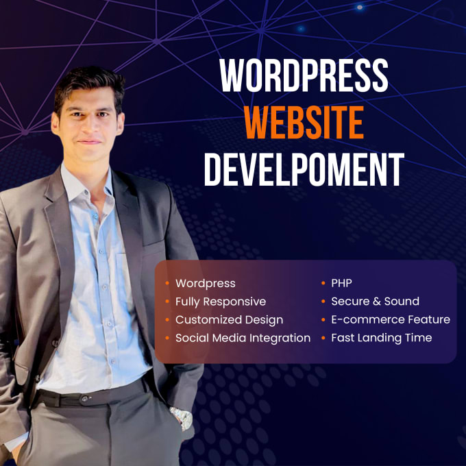 Gig Preview - Develop responsive, modern wordpress business websites