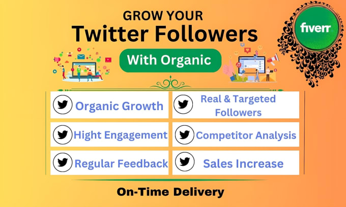 Gig Preview - Do twitter marketing and promote to growing followers fast