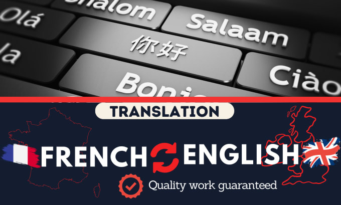 Gig Preview - Carry out your french english translation