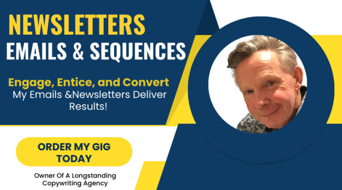 Gig Preview - Create newsletters for your email marketing campaigns