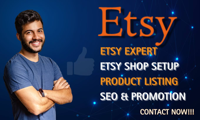 Gig Preview - Setup etsy digital product shop,etsy pod listing,rank etsy shop with etsy seo