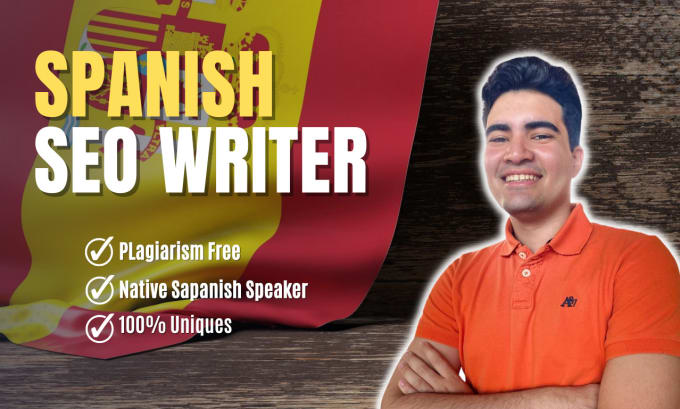 Gig Preview - Be your SEO content writer in spanish