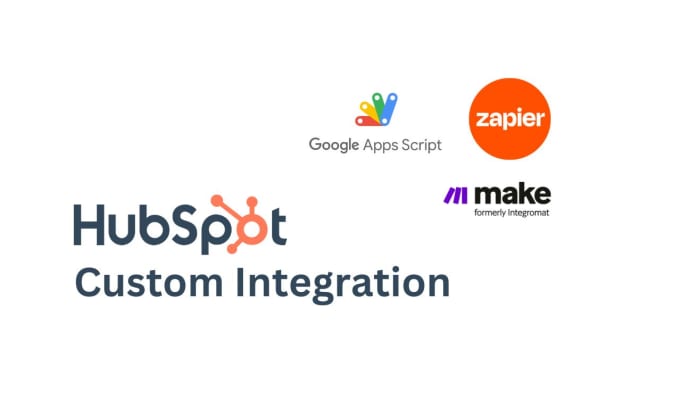 Gig Preview - Develop custom integration in hubspot