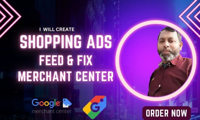 Gig Preview - Setup your shopping ads campaign fix google merchant center suspension