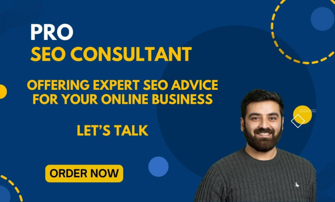 Gig Preview - Be your expert SEO consultant offering successful strategies