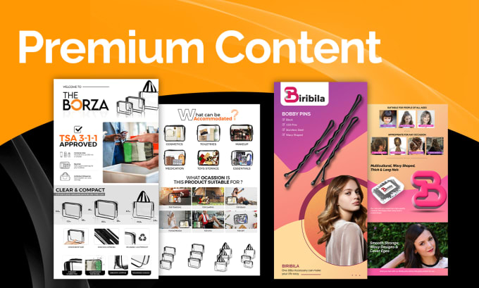 Gig Preview - Design premium ebc a plus content for amazon product listing