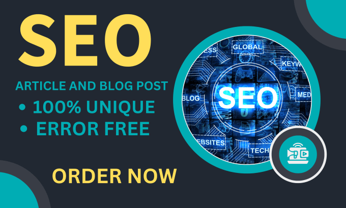 Gig Preview - Write 1500 words seo articles and blog posts for you