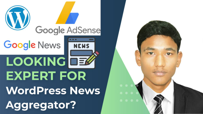 Gig Preview - Create automated news website with RSS aggregator