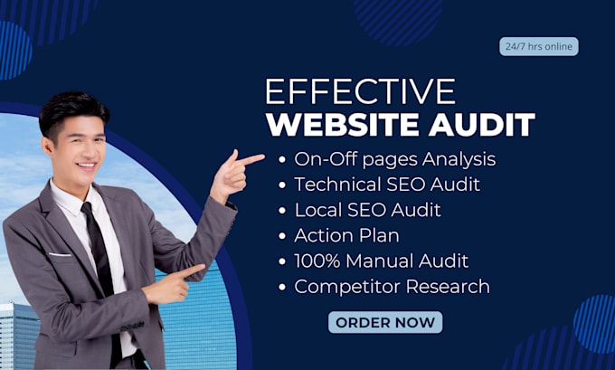 Gig Preview - Deliver in depth SEO website audit reports to uncover issues