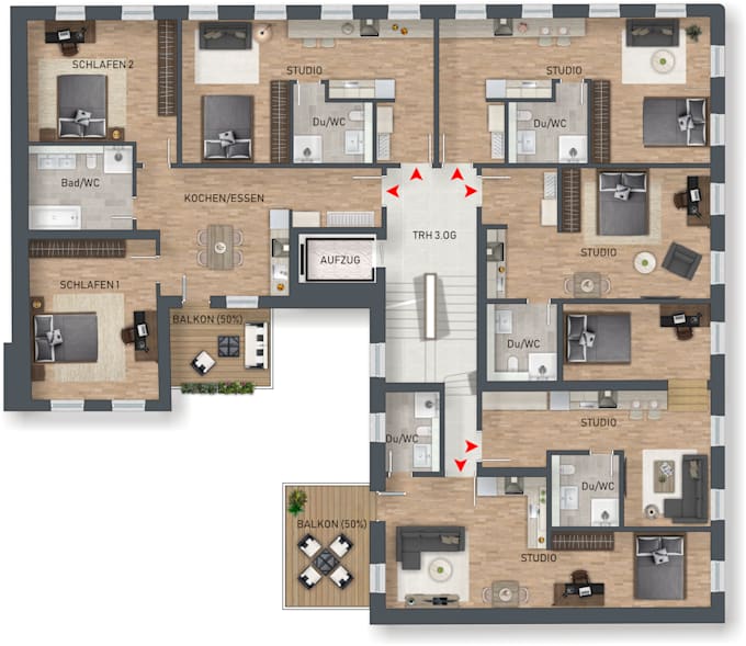 Gig Preview - Creating the ideal space with our custom 2d floor plans