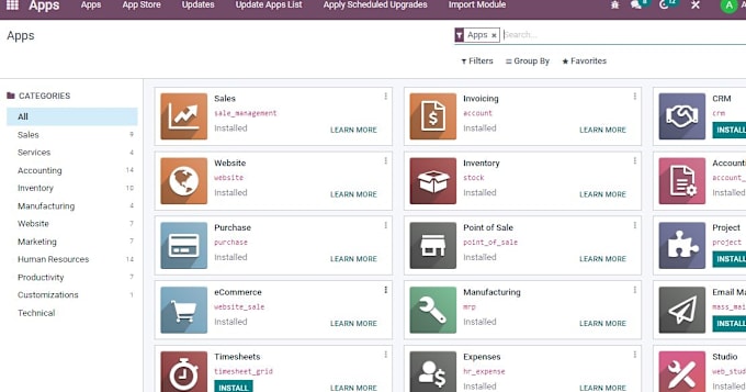 Gig Preview - Do odoo customization as per your requirements v10 to v18