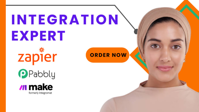 Gig Preview - Setup zapier integration makecom integromat pabbly to automate workflow