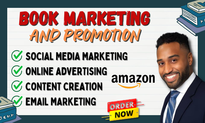 Gig Preview - Do amazon book promotion, social media marketing, facebook ads and sales funnel