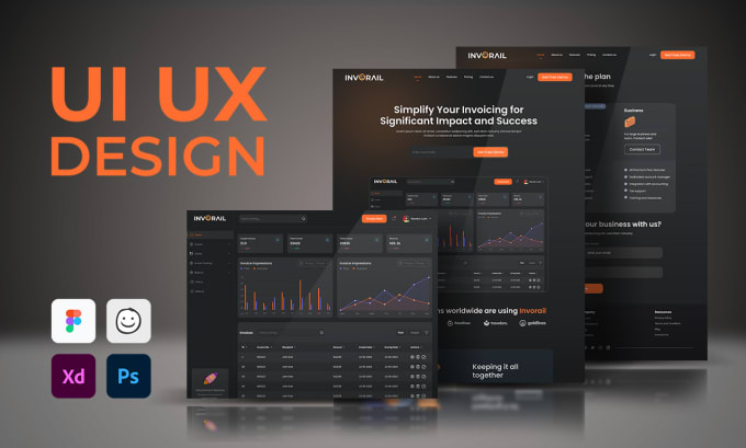 Gig Preview - Do saas UI UX design web app design and desktop application design in figma