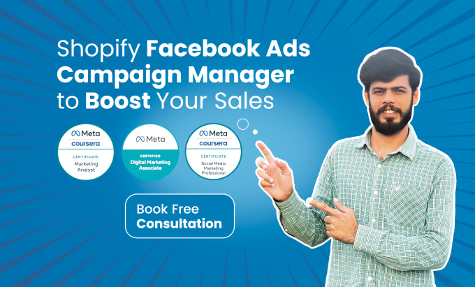 Gig Preview - Create run manage facebook ads campaign