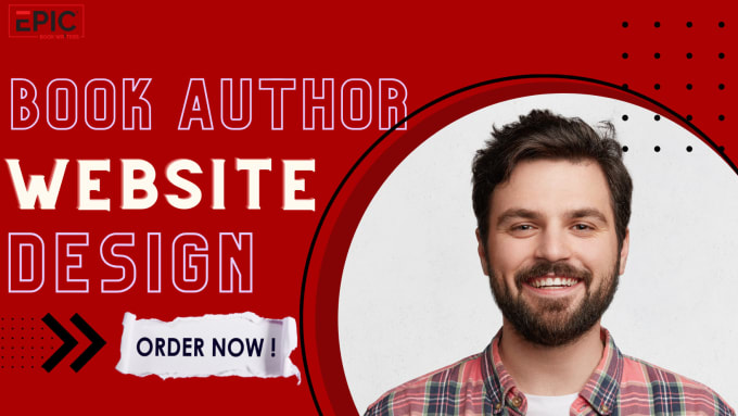 Gig Preview - Create professional author and book website or ebook author website