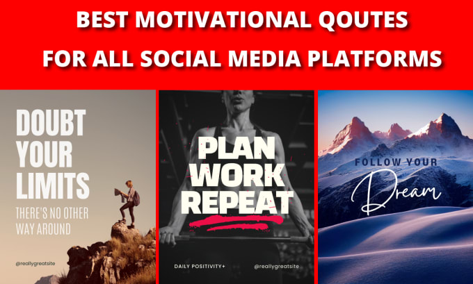 Bestseller - design motivational, inspirational, spiritual quotes for your business