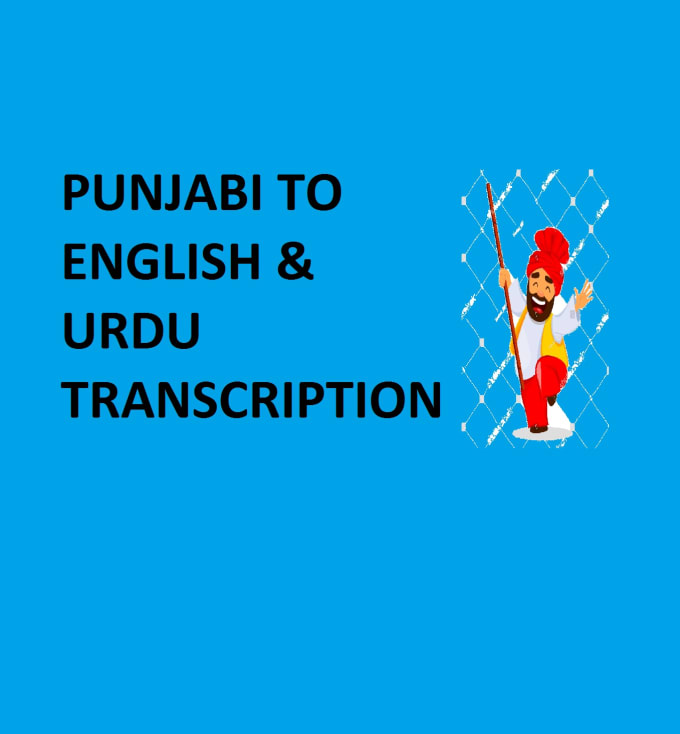 Gig Preview - Do punjabi to english, urdu and vice versa translation