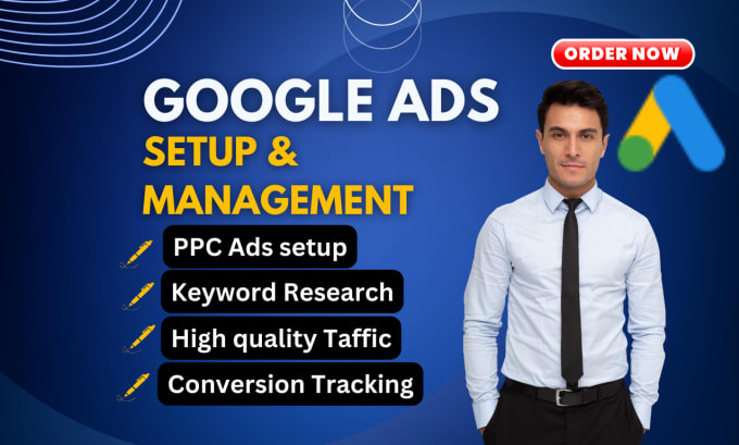 Gig Preview - Setup and manage your effective google ad adwords PPC search campaign