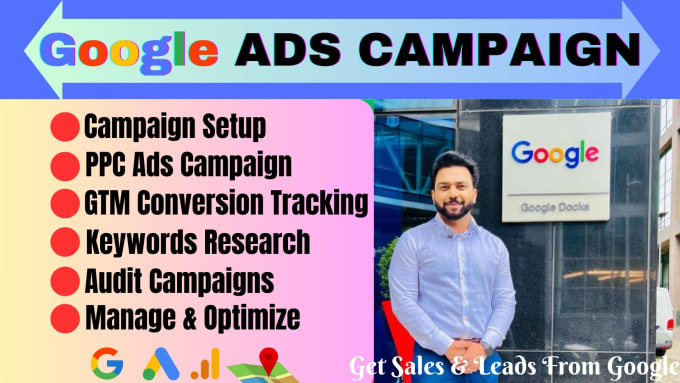 Gig Preview - Setup, manage and optimize google ads adwords and PPC campaigns