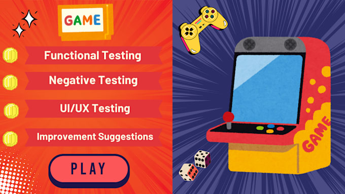 Gig Preview - Do manual testing of your mobile or desktop game