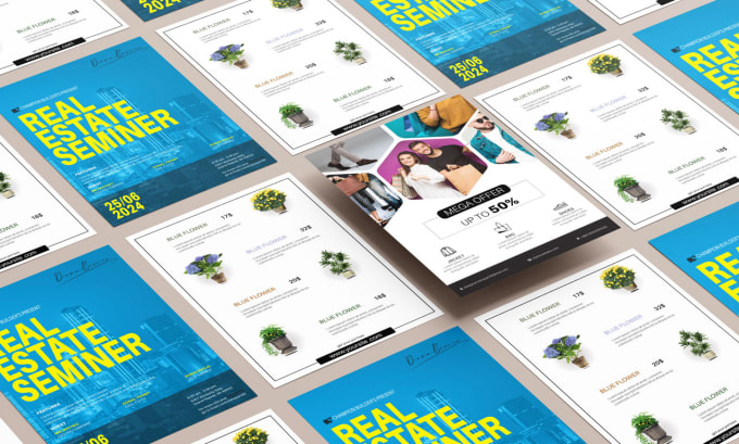 Gig Preview - Design professional and corporate flyers tailored to your business needs