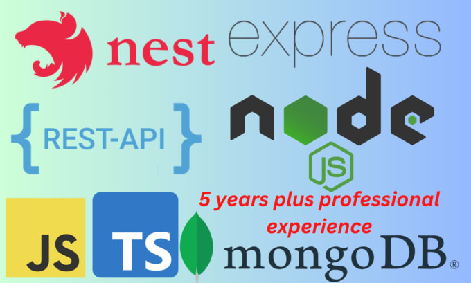 Gig Preview - Be your expert node js backend developer for developing rest apis