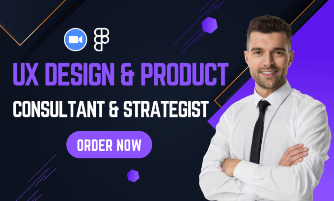 Gig Preview - Be your uxui product design consultant and strategist