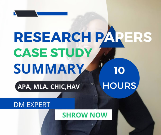 Bestseller - do case study, research summary writing, apa mla papers