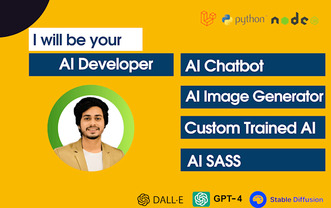 Gig Preview - Build ai sass or ai website or ai chatbot using gpt4 openai